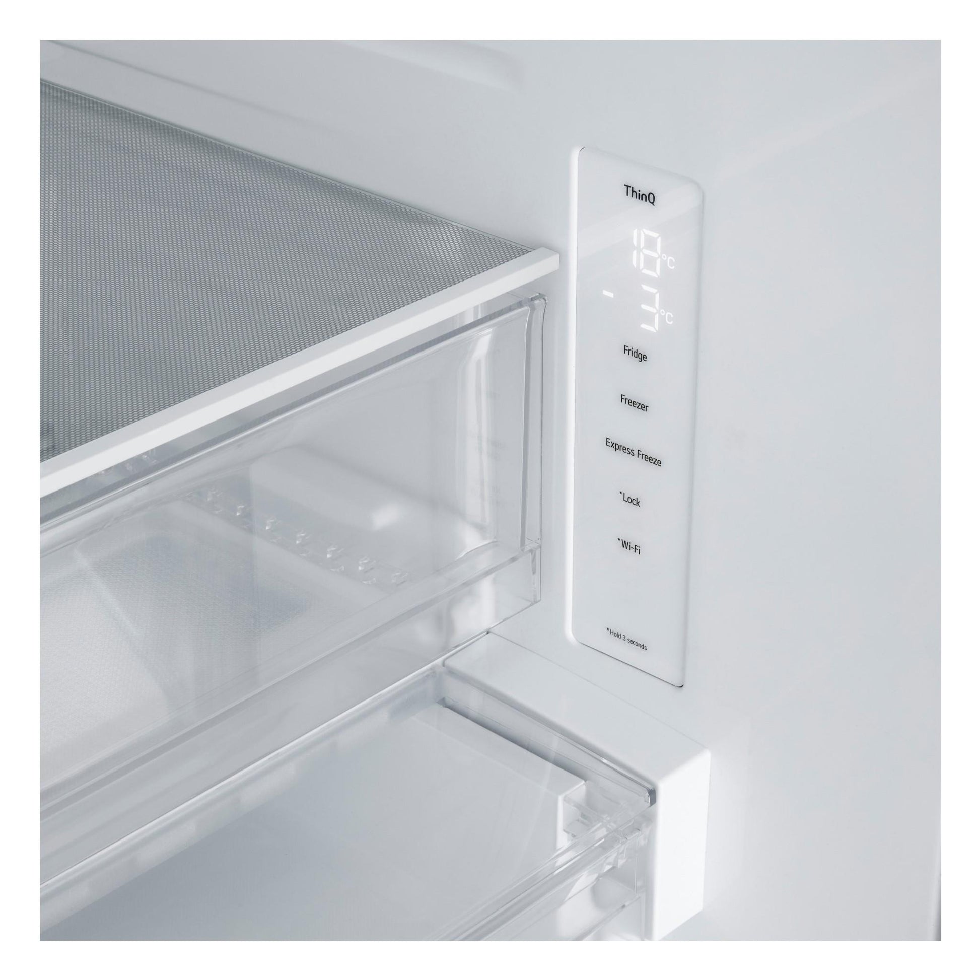 LG GF-B589PLE 589L Slim French Door Fridge (Stainless Steel)