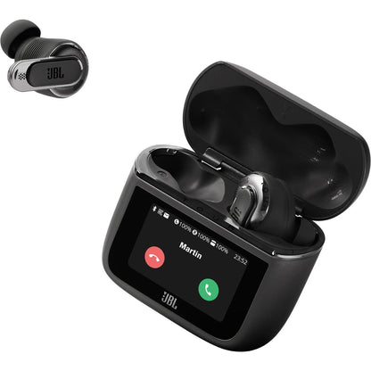 JBL Tour Pro 3 TWS Noise Cancelling Earbuds with Smart Case (Black)