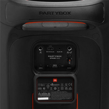 JBL PartyBox Stage 320 Portable Party Speaker (Black)