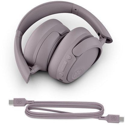 JLab JBuds Lux ANC Over-Ear Headphones (Mauve)