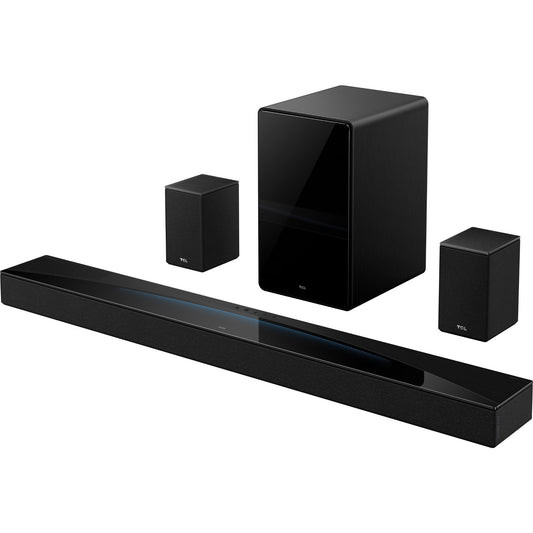 TCL Q85H Pro 860W 7.1.4ch Dolby Atmos Soundbar with Wireless Subwoofer