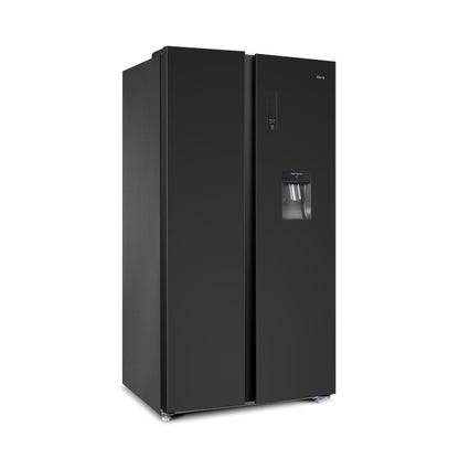 CHiQ CSS556NBD4E 559L Side By Side Fridge (Black)