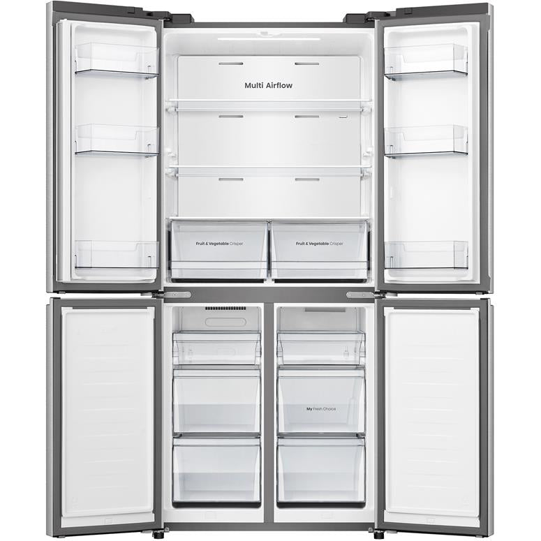 Hisense HRCD483G 483L PureFlat French Door Refrigerator (White Glass)