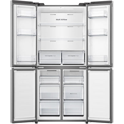 Hisense HRCD483G 483L PureFlat French Door Refrigerator (White Glass)
