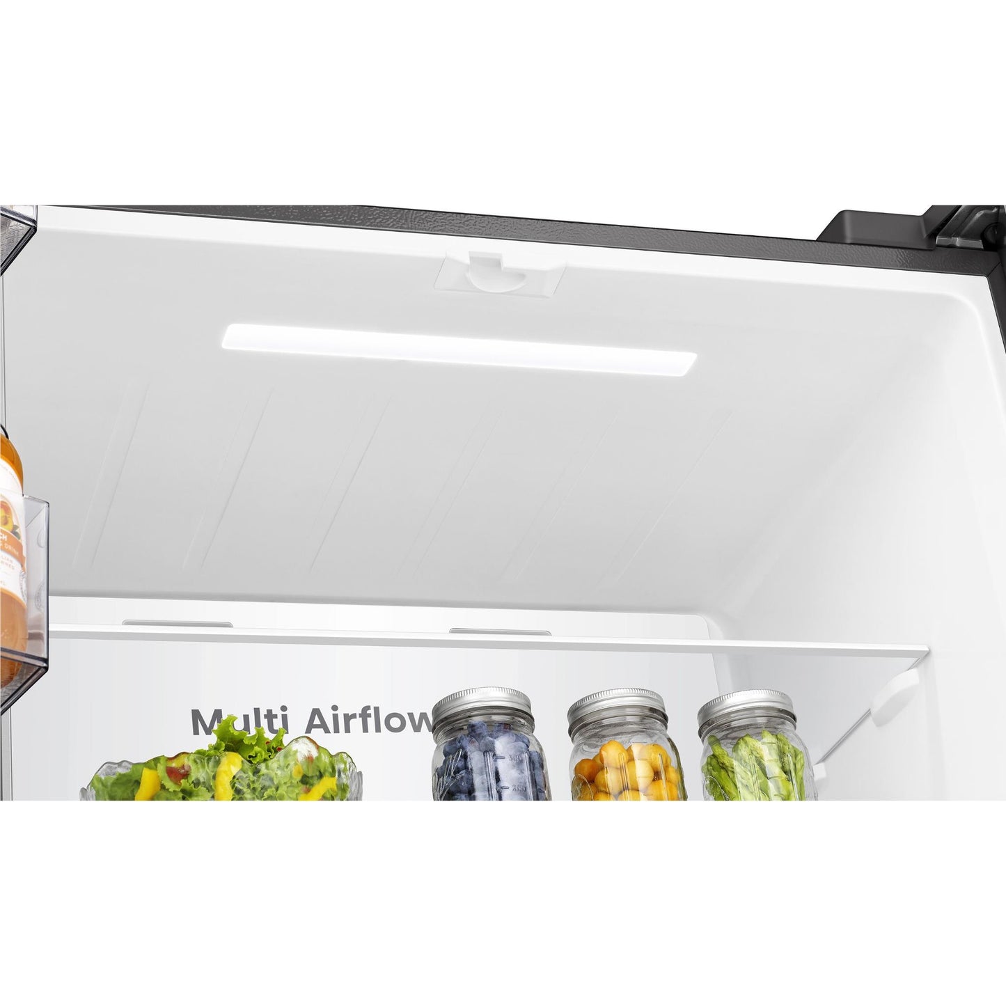 Hisense HRCD483G 483L PureFlat French Door Refrigerator (White Glass)