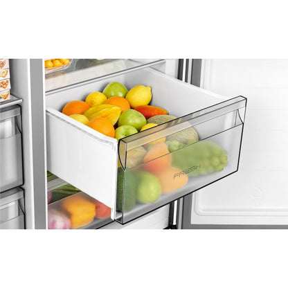 Hisense HRSBS540BW 541L PureFlat Side by Side Refrigerator (Black)