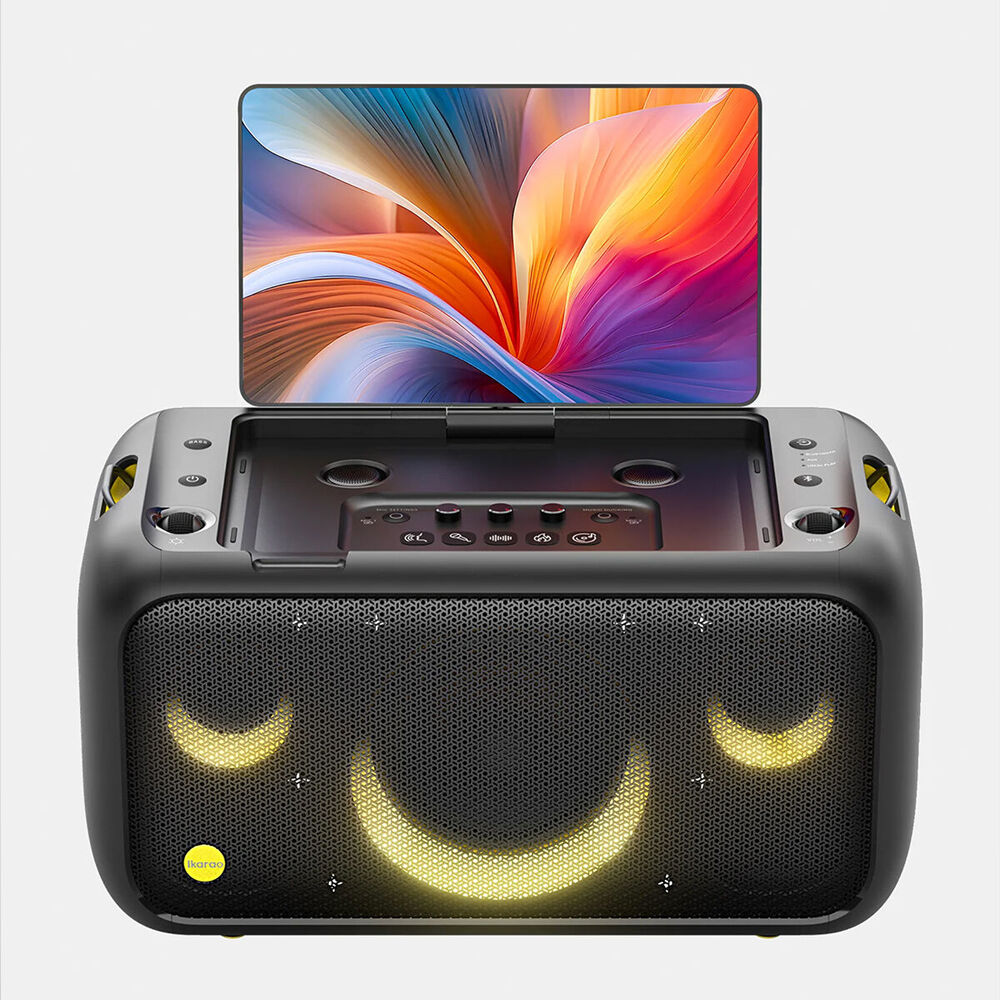 Ikarao Break X1 Portable 800W Karaoke Machine with 13.3" Display
