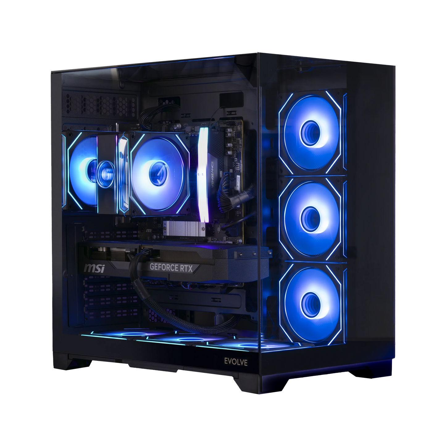 Evolve Gaming | DEMENTER | Ryzen 5 7500F | RX 9060XT 16GB | Premium Desktop Gaming PC