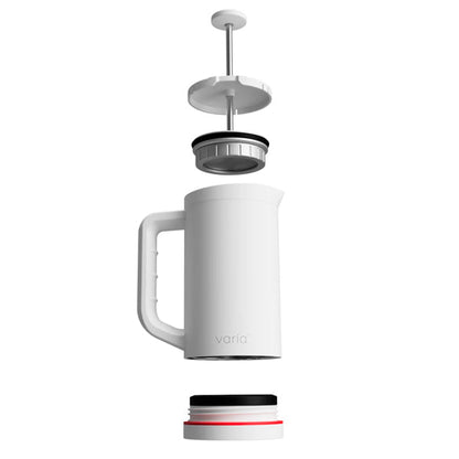 Varia Pro Coffee Press - White