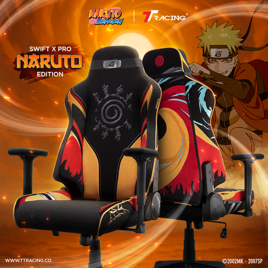 TTRacing Swift X Pro Air Threads Fabric Gaming Chair (Naruto Edition)