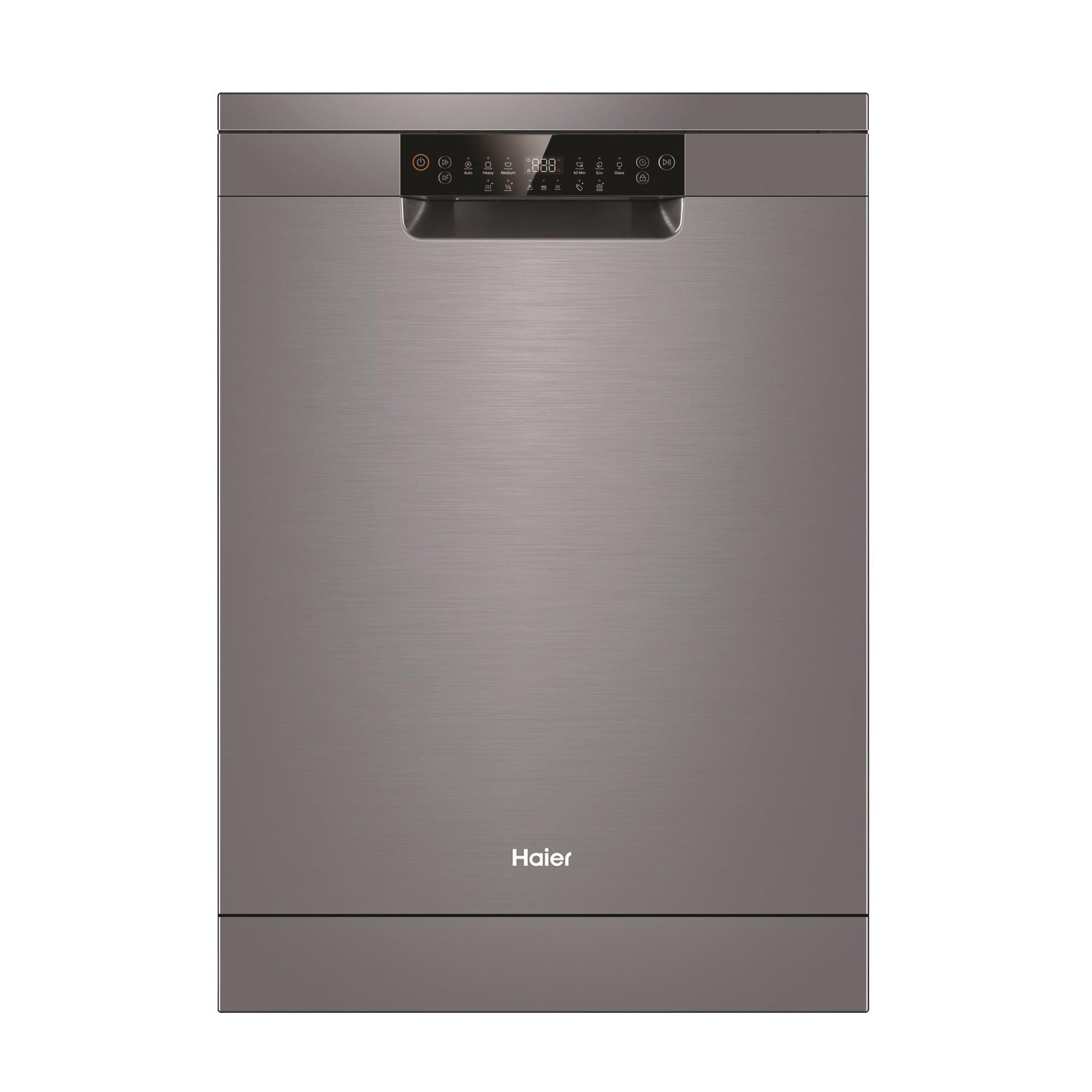 Haier HDW15F1S1 15 Place Setting Freestanding Dishwasher (Satina)