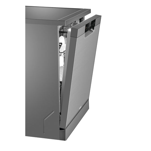 Haier HDW15F1S1 15 Place Setting Freestanding Dishwasher (Satina)