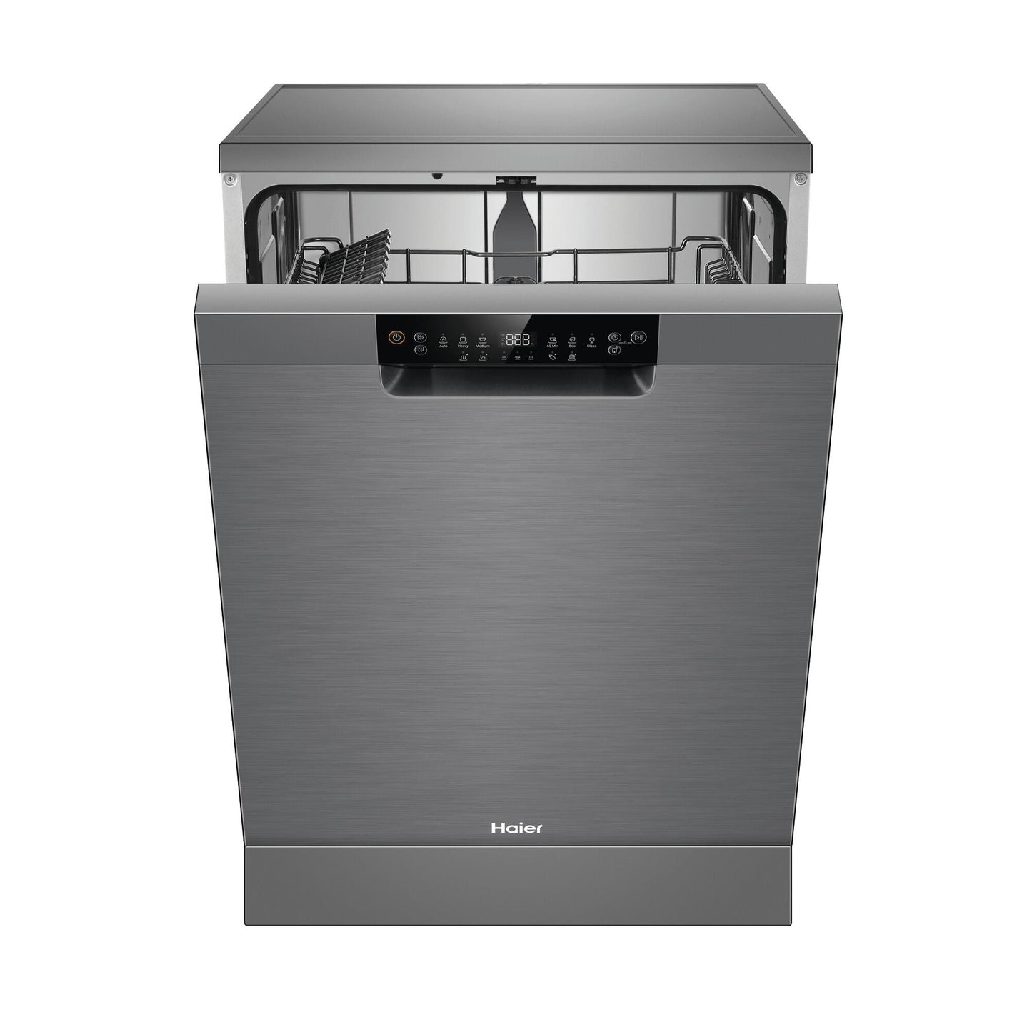 Haier HDW15F1S1 15 Place Setting Freestanding Dishwasher (Satina)