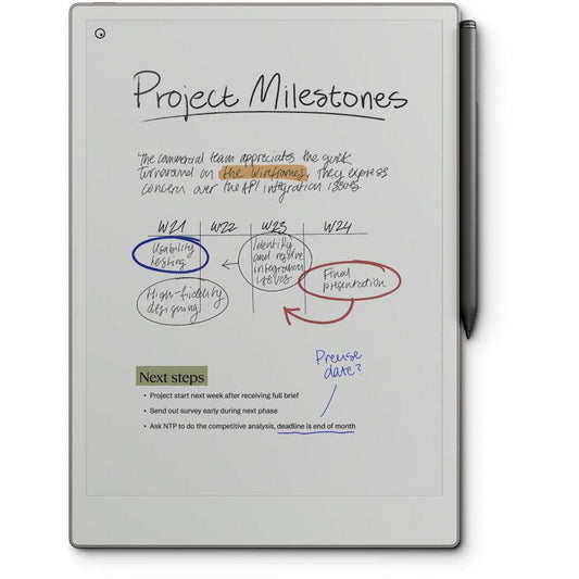 reMarkable Paper Pro with MarkerPlus