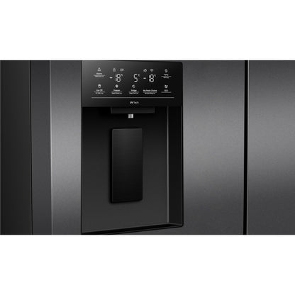 Hisense HRCD640TBW 640L French Door Fridge (Dark Stainless Steel)