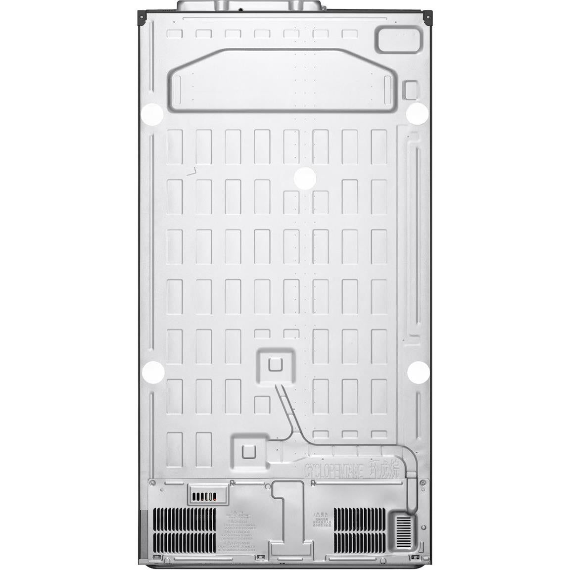 LG GS-B599PL 664L Flat Door Side by Side Fridge in (Stainless Finish)