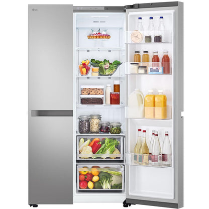 LG GS-B599PL 664L Flat Door Side by Side Fridge in (Stainless Finish)