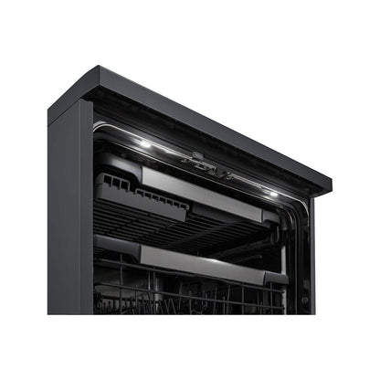 LG XD2A25MB TrueSteam 15 Place Setting Freestanding Dishwasher (Matte Black)