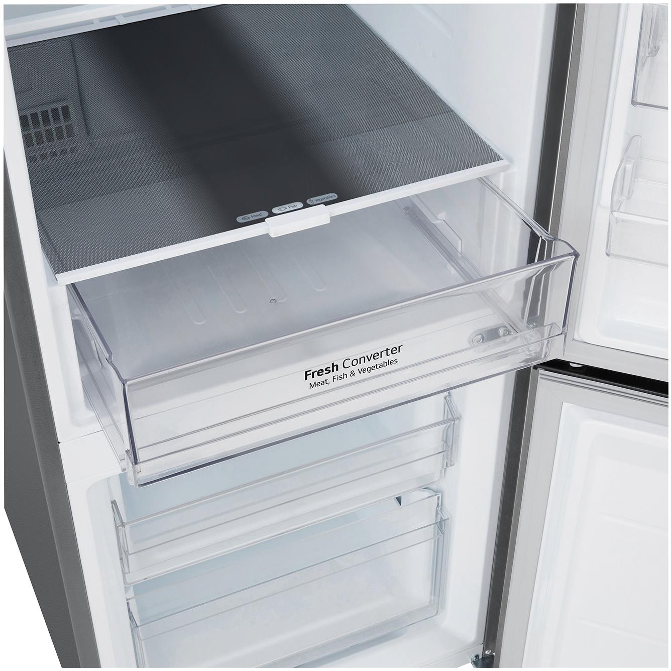 LG GB-B300PL 335L Bottom Mount Fridge (Stainless Finish)