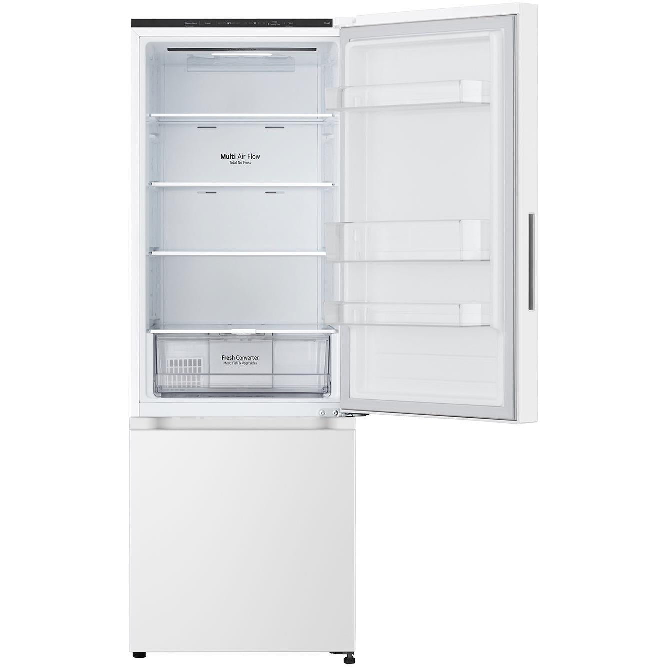 LG GB-B300MWH 335L Bottom Mount Fridge (Matte White Finish)