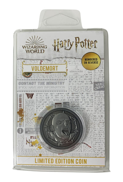 Fanattik Harry Potter Limited Edition Lord Voldemort Collectible Coin