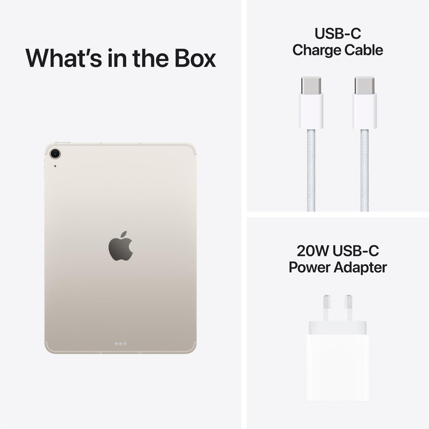 Apple iPad Air 11-inch M3 128GB Wi-Fi + Cellular (Starlight)