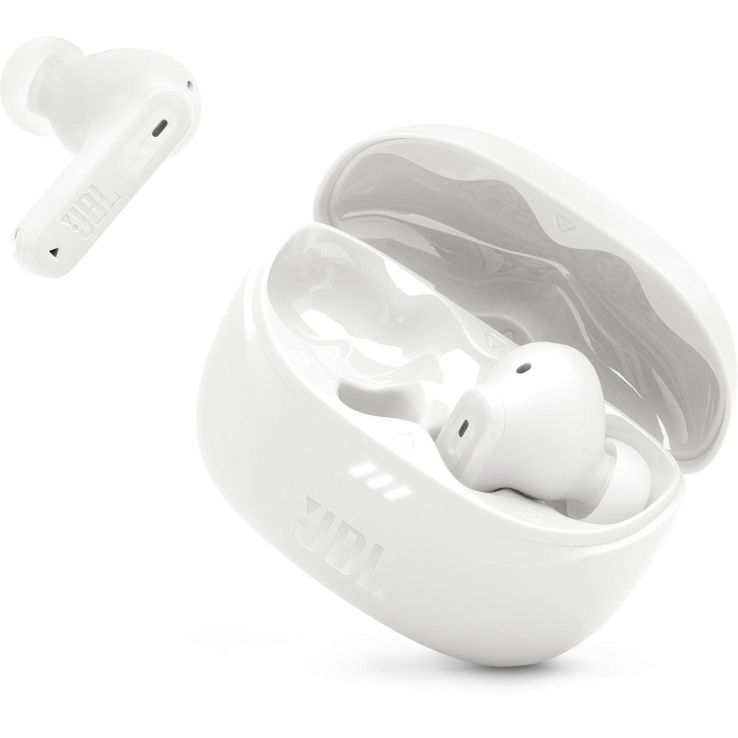 JBL Tune Beam 2 True Wireless Noise Cancelling Earbuds (White)