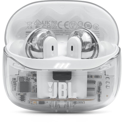 JBL Tune Beam 2 True Wireless Noise Cancelling Earbuds (Ghost White)