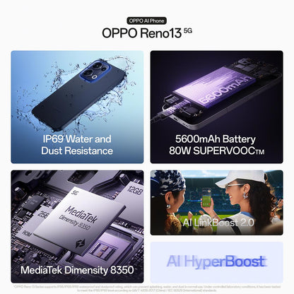 OPPO Reno13 5G 256GB (Luminous Blue)