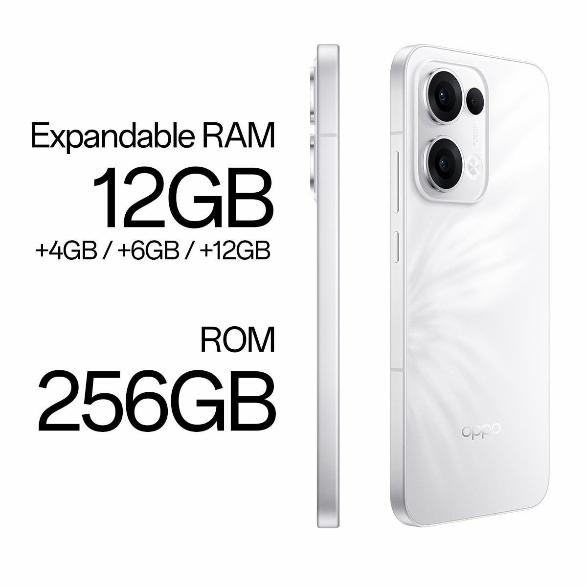 OPPO Reno13 5G 256GB (Plume White)