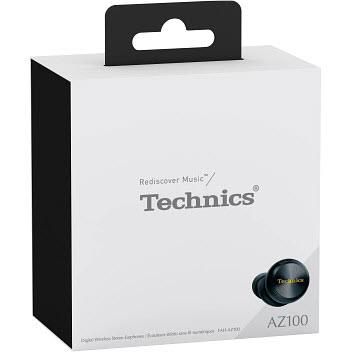 Technics AZ100 Premium True Wireless Noise Cancelling In-Ear Headphones (Black)