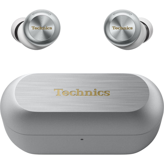 Technics AZ100 Premium True Wireless Noise Cancelling In-Ear Headphones (Silver)