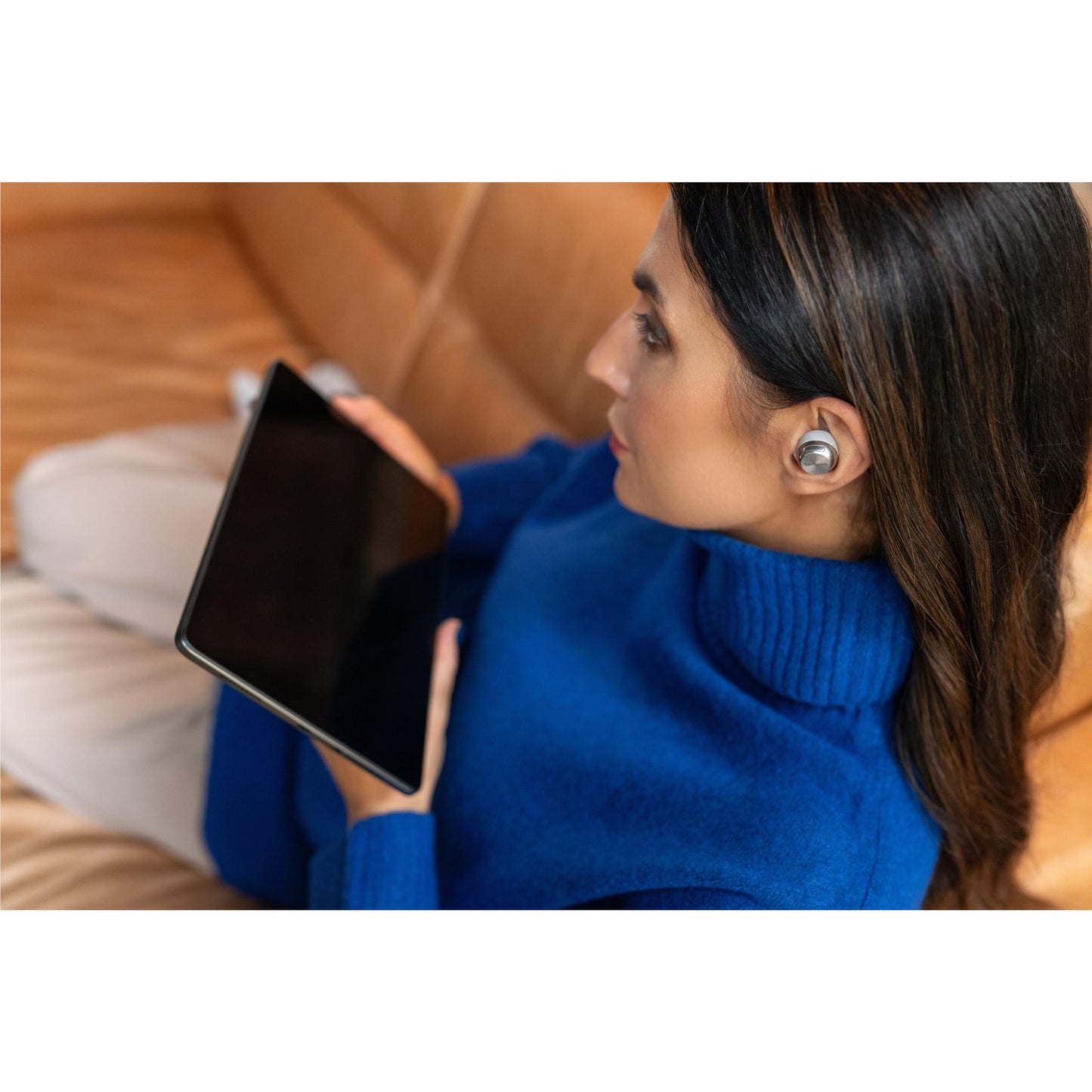 Technics AZ100 Premium True Wireless Noise Cancelling In-Ear Headphones (Silver)