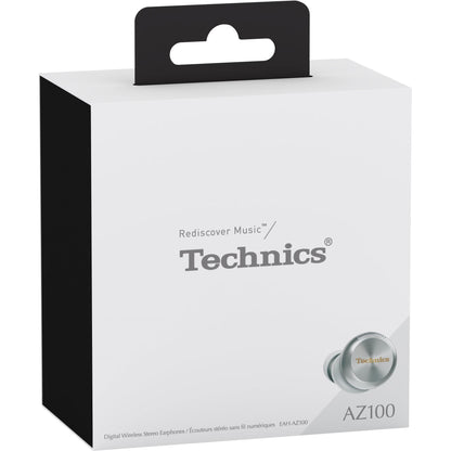 Technics AZ100 Premium True Wireless Noise Cancelling In-Ear Headphones (Silver)