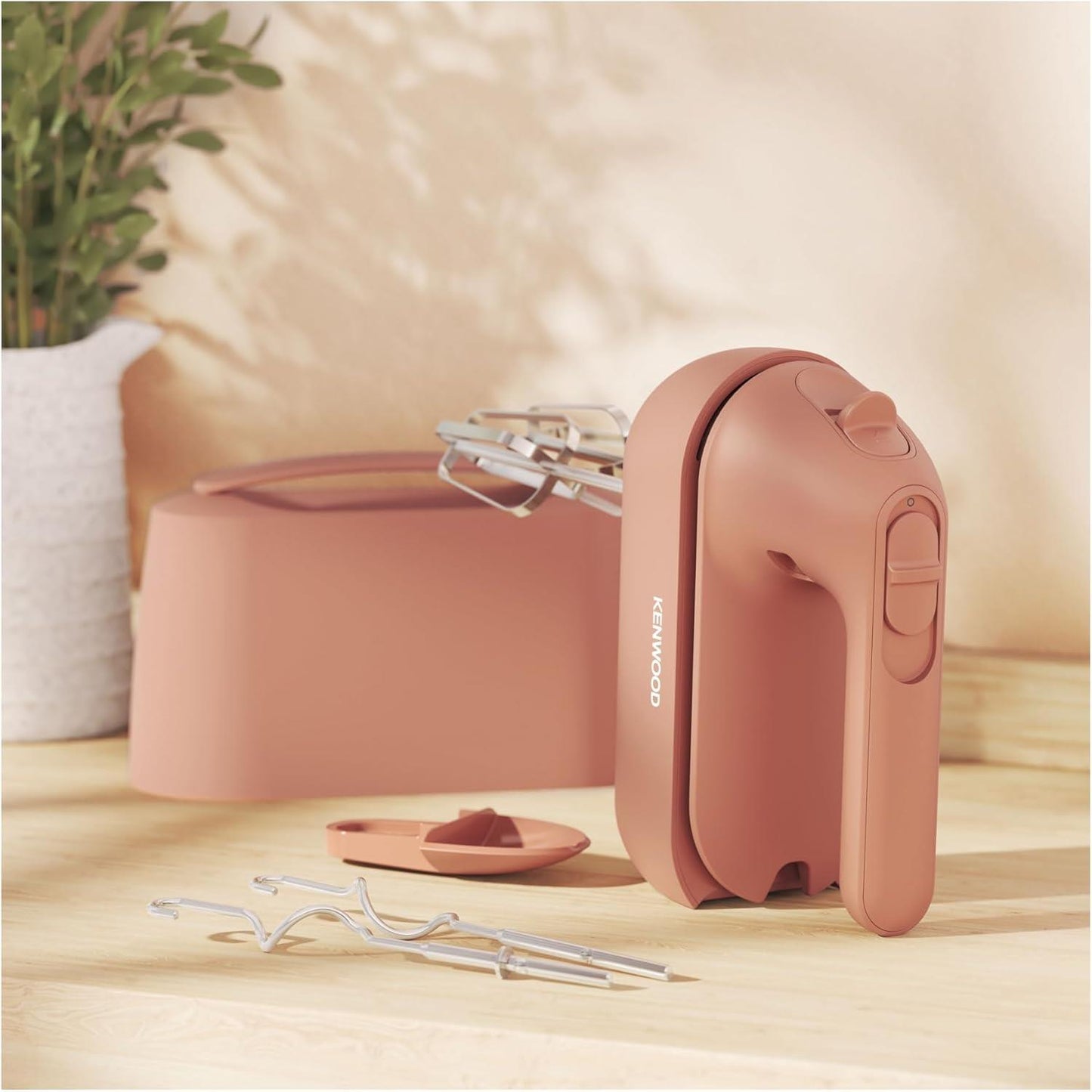 Kenwood QuickMix Go Hand Mixer with Case (Clay Red)