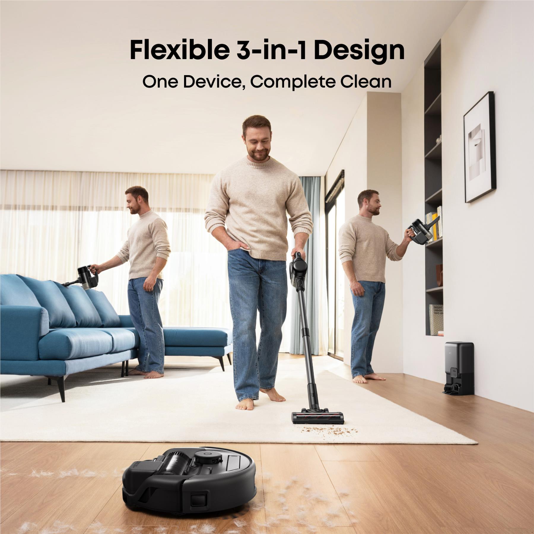 Eufy E20 3-in-1 Robot Vacuum