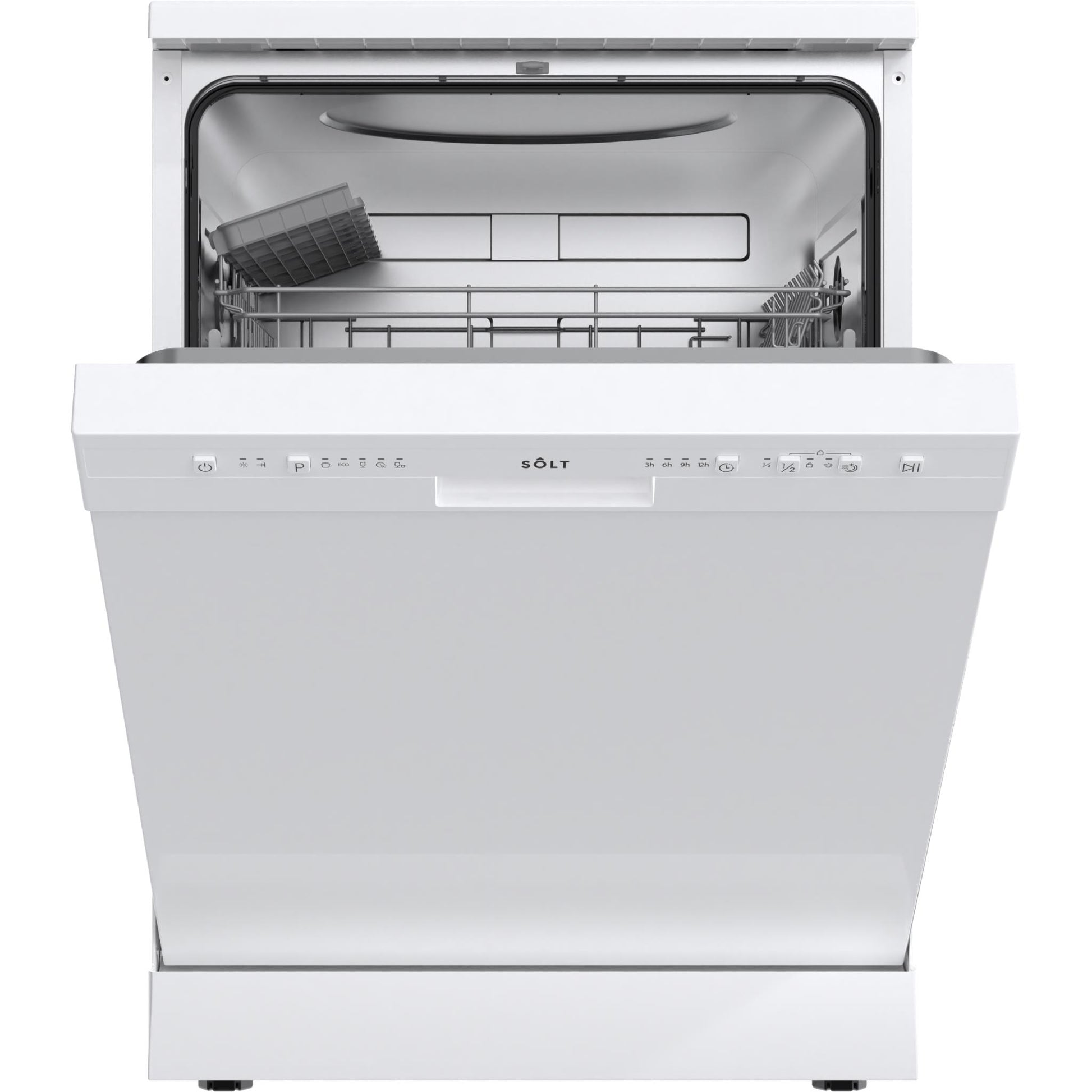 Solt GGSDW6013W 13 Place Setting Freestanding Dishwasher (White)