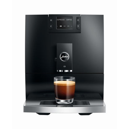 Jura C8 Fully Automatic Coffee Machine (Piano Black)
