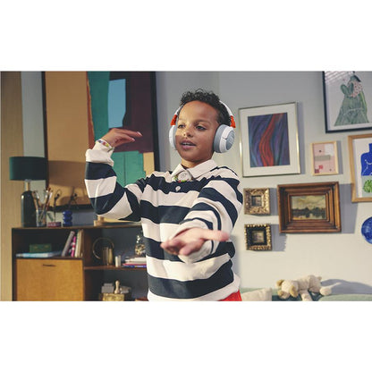 JBL JUNIOR 470NC Wireless Noise Cancelling Kids Over-Ear Headphones (White)