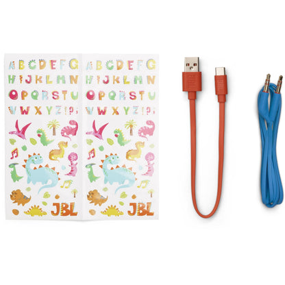 JBL JUNIOR 470NC Wireless Noise Cancelling Kids Over-Ear Headphones (Blue)