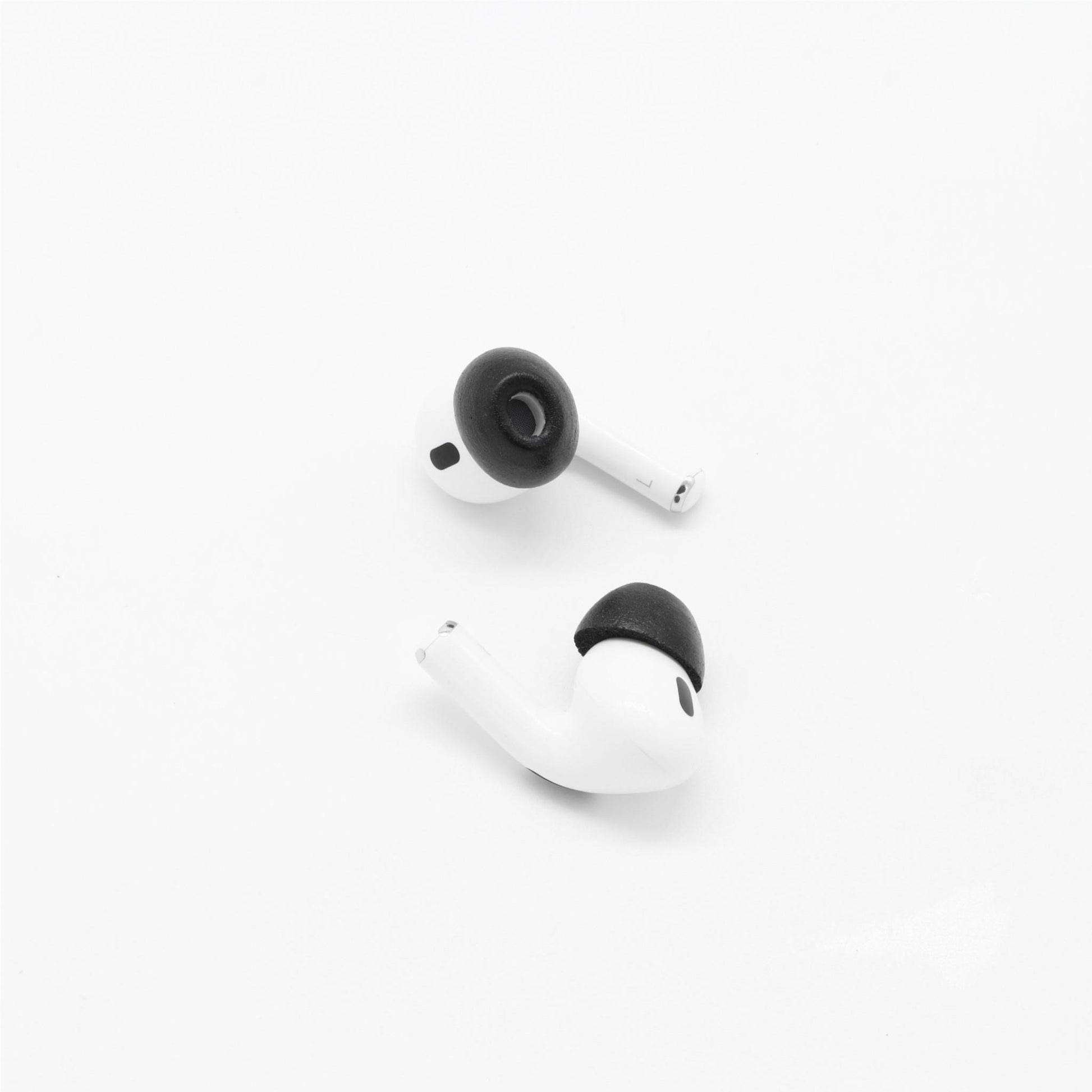 Comply Headphone Ear Tips for AirPods Pro 1 & 2 Gen (Black) [Small]