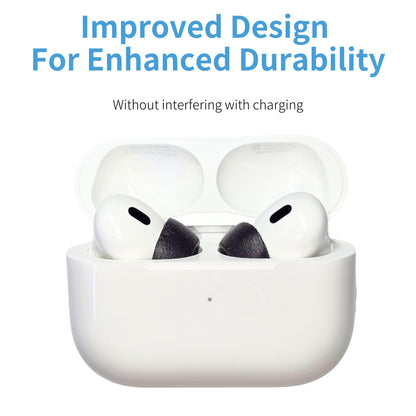 Comply Headphone Ear Tips for AirPods Pro 1 & 2 Gen (Black) [Assorted]