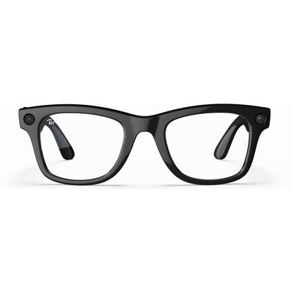 Ray-Ban | Meta Wayfarer Gen 1 AI Glasses (Shiny Black/Clear)