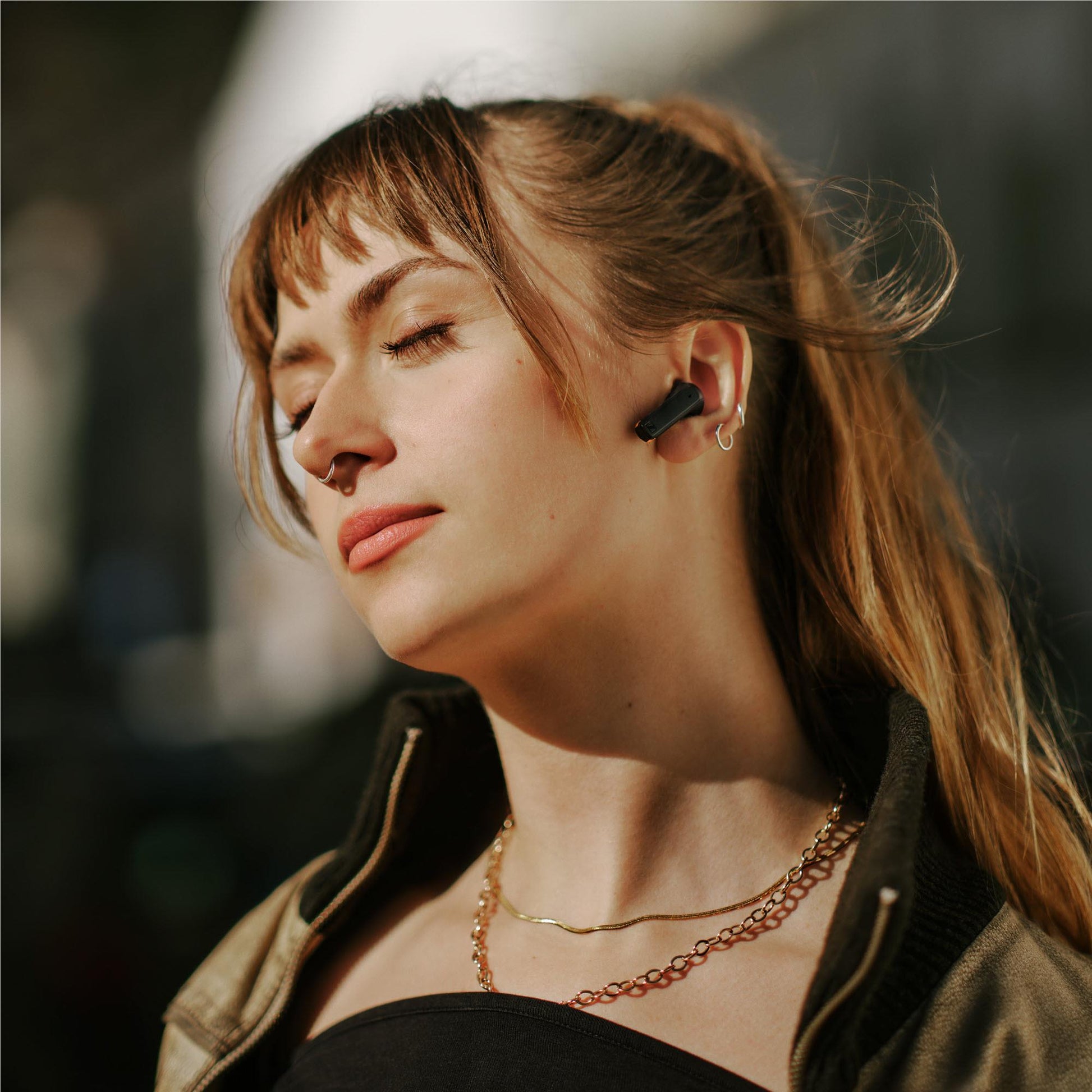 Sennheiser Accentum Open True Wireless In-Ear Headphones (Black)