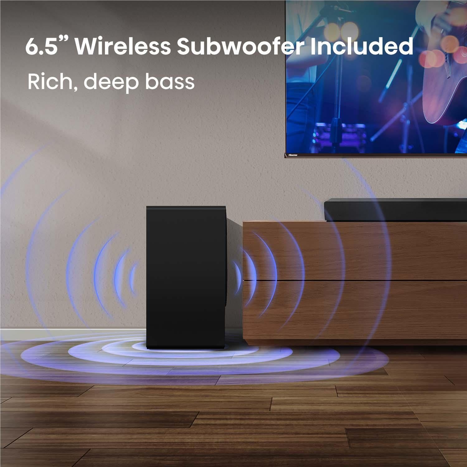 Hisense AX5100Q 580W 5.1 Ch Soundbar with Dolby Atmos