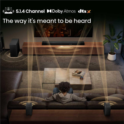 Hisense AX5140Q 600W 5.1.4 Ch Soundbar with Dolby Atmos