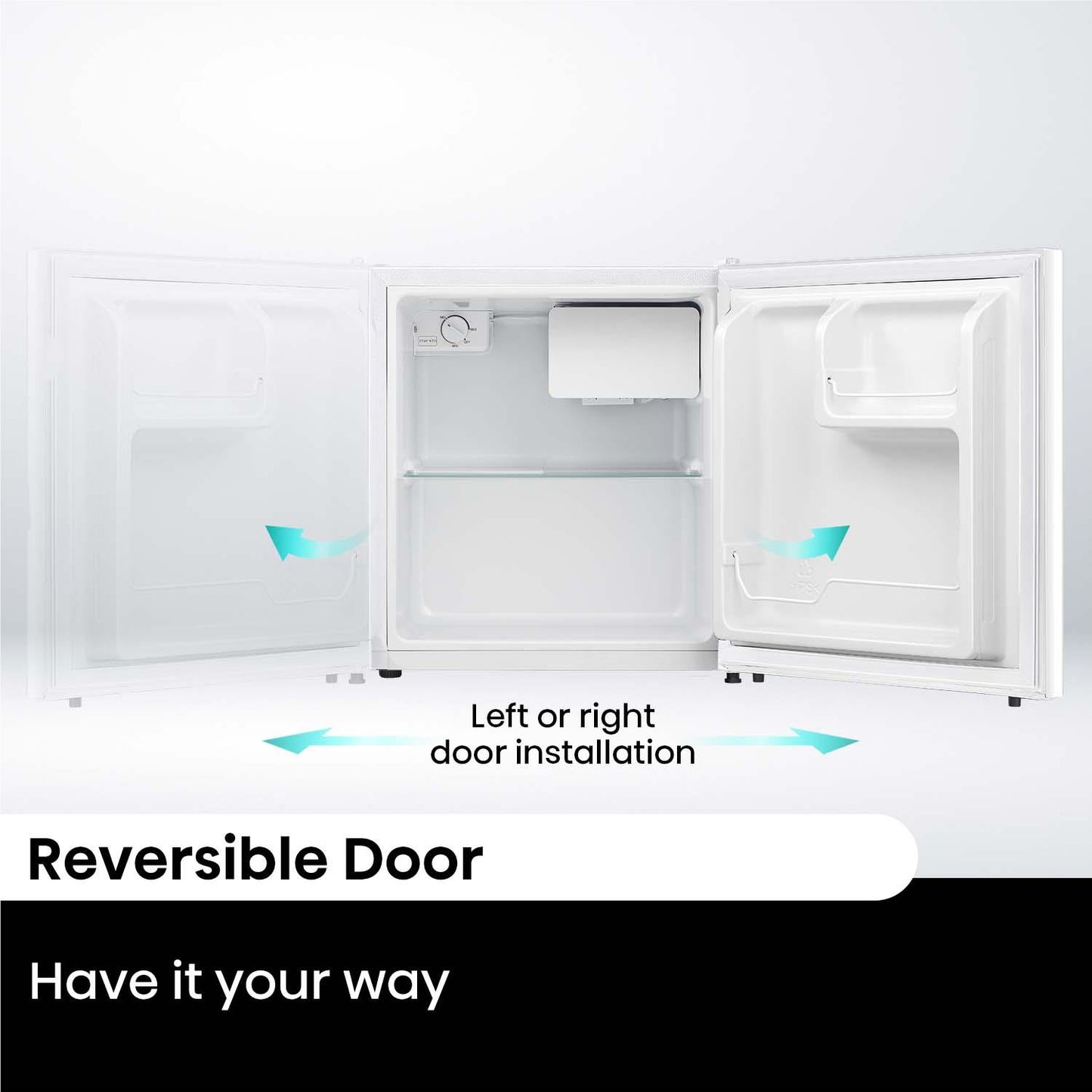 Hisense HRBF46 45L Bar Fridge (White)