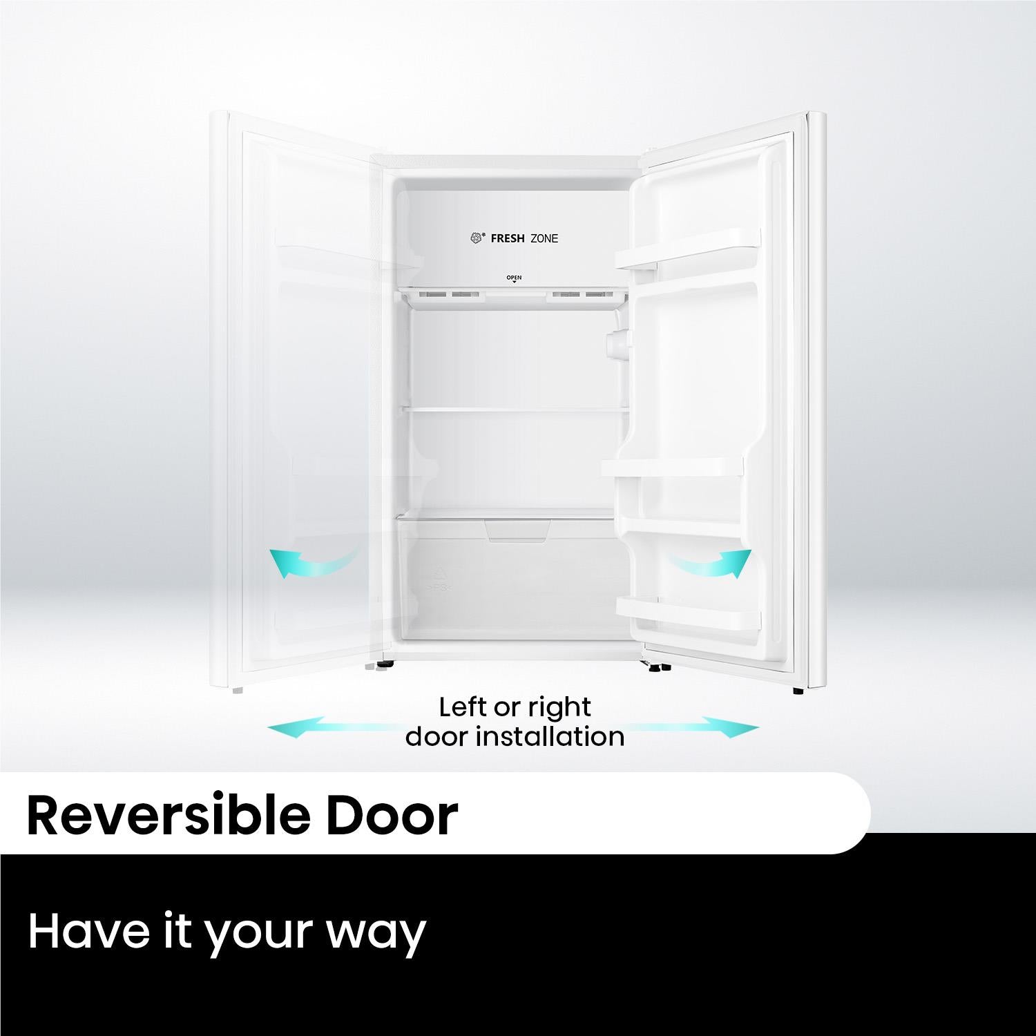 Hisense HRBF126 124L Bar Fridge (White)