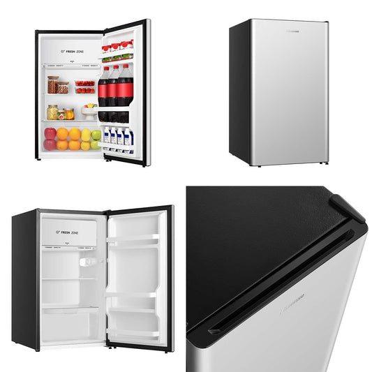 Hisense HRBF126S 124L Bar Fridge (Silver)