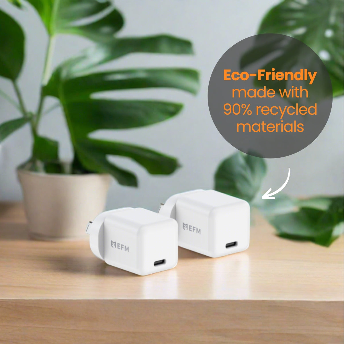 EFM ECO 20W Wall Charger
